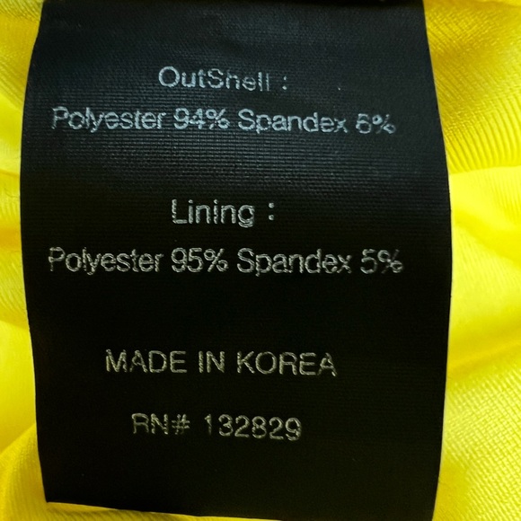 House Of Harlow Revolve Vibrant Yellow Raissa Mini Fit and‎ Flare Dress Sz Small - Picture 8 of 8